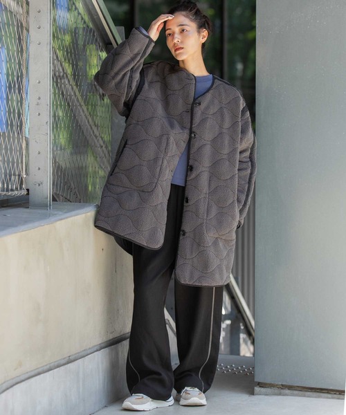 Munich」 ノーカラージャケット S ベージュ レディース Munich（ミュー