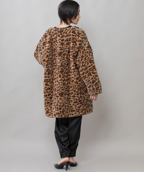 NEW ERA × リバティウォーク コラボ　 キルティングジャケット M moment+ ジャケット ノーカラージャケット ボア切り替えキルティング