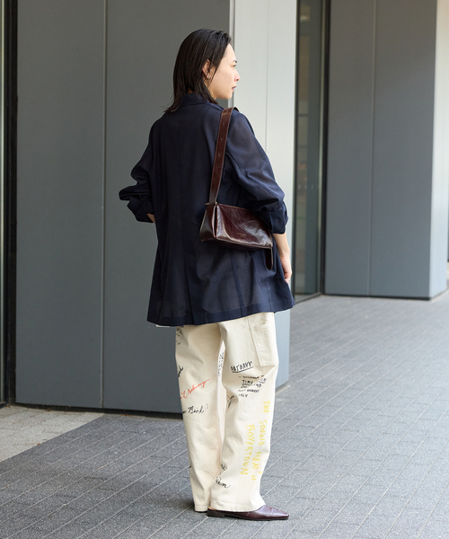 PAYDAY（ペイデイ）の「《追加》別注【PAYDAY】 for JOURNAL STANDARD プリントペインターパンツ（その他パンツ・レディース・キャメル/アイボリー・MEDIUM/SMALL）」の5枚目の写真