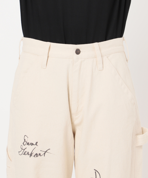 PAYDAY（ペイデイ）の「《追加》別注【PAYDAY】 for JOURNAL STANDARD プリントペインターパンツ（その他パンツ・レディース・キャメル/アイボリー・MEDIUM/SMALL）」の17枚目の写真