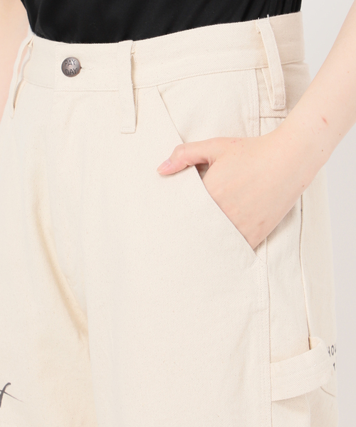 PAYDAY（ペイデイ）の「《追加》別注【PAYDAY】 for JOURNAL STANDARD プリントペインターパンツ（その他パンツ・レディース・キャメル/アイボリー・MEDIUM/SMALL）」の18枚目の写真