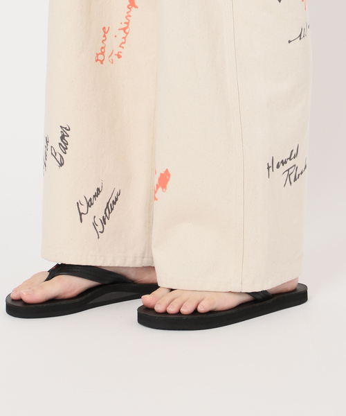 PAYDAY（ペイデイ）の「《追加》別注【PAYDAY】 for JOURNAL STANDARD プリントペインターパンツ（その他パンツ・レディース・キャメル/アイボリー・MEDIUM/SMALL）」の19枚目の写真