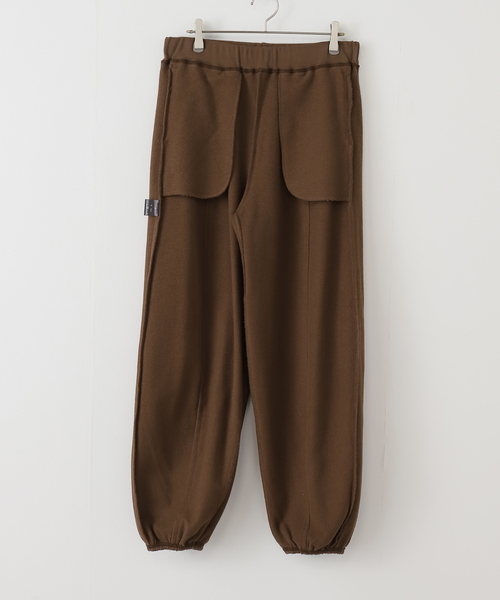OLD PARK(オールドパーク)の「OLD PARK BAGGY SWEAT PANTS OPSW-06:スウェットパンツ(スウェットパンツ・レディース・ホワイト・MEDIUM)」の13枚目の写真
