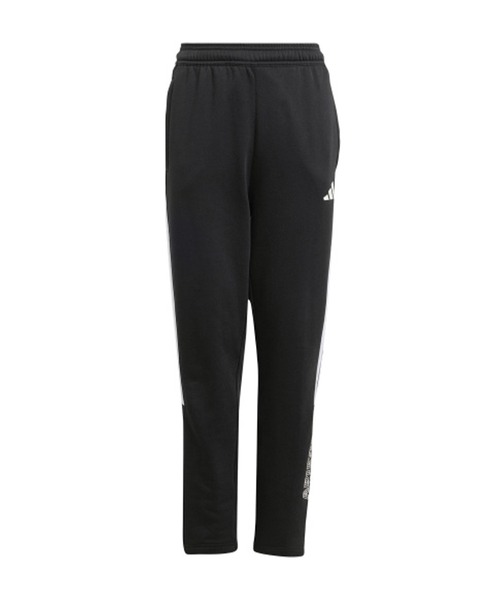 adidas(アディダス)の「adidas/アディダス J TIRO フリースパンツ キッズ ロンパン KPH06(その他パンツ・キッズ・ブラック×ホワイト・130cm/140cm/150cm/160cm)」の3枚目の写真