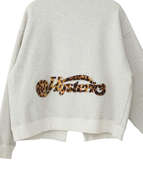 HYSTERIC GLAMOUR(ヒステリックグラマー)の「HYSTERIC LOVE アップリケジャンパー(その他アウター・レディース・ブラック/トップグレー・FREE)」の4枚目の写真