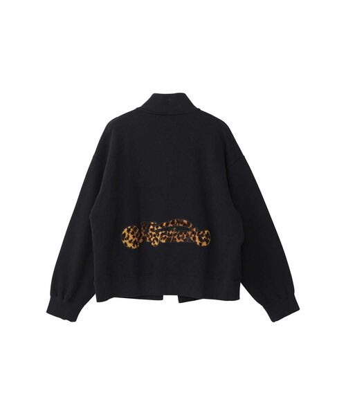 HYSTERIC GLAMOUR(ヒステリックグラマー)の「HYSTERIC LOVE アップリケジャンパー(その他アウター・レディース・ブラック/トップグレー・FREE)」の7枚目の写真
