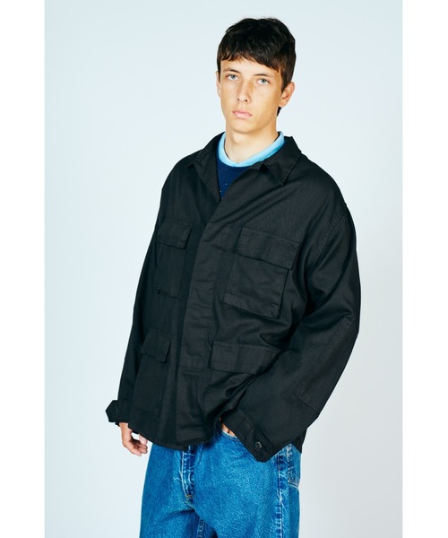 MILITARY（ミリタリー）の「US MILITARY / US MADE BDU TC TWILL JACKET（ミリタリージャケット・メンズ・ブラック・MEDIUM）」の11枚目の写真