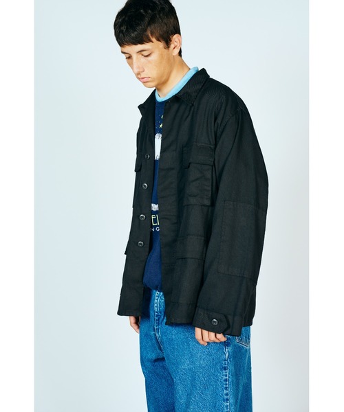 MILITARY（ミリタリー）の「US MILITARY / US MADE BDU TC TWILL JACKET（ミリタリージャケット・メンズ・ブラック・MEDIUM）」の12枚目の写真