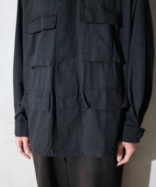 MILITARY（ミリタリー）の「US MILITARY / US MADE BDU TC TWILL JACKET（ミリタリージャケット・メンズ・ブラック・MEDIUM）」の17枚目の写真