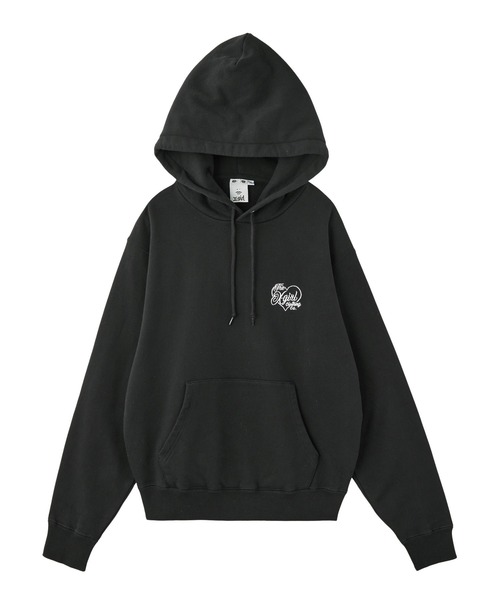 HEART SPRAY LOGO SWEAT HOODIE（パーカー）｜X-girl（エックスガール