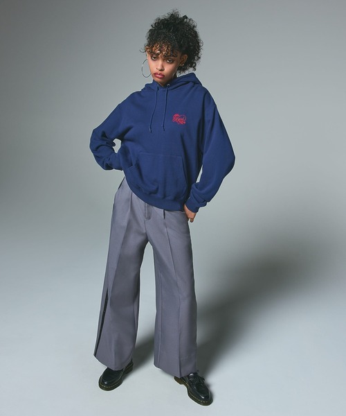 セール】HEART SPRAY LOGO SWEAT HOODIE（パーカー）｜X-girl