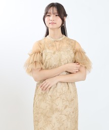 TRUDEA | スパンコール刺繍レースドレス(ドレス)