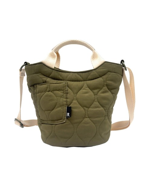 ROOTOTE（ルートート）の「ルートート / SN.べビールー.2way.ミリタリーキルト-A（ショルダーバッグ・レディース・レッド/グリーン/キャメル/ブラック/カーキ/グレー・FREE）」の8枚目の写真