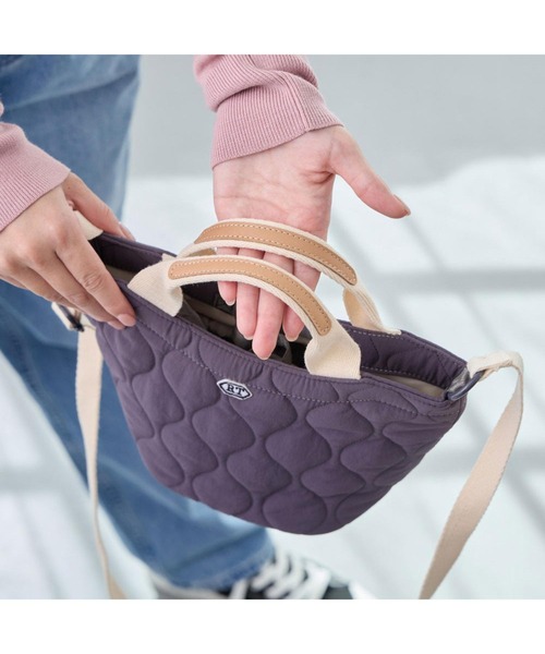 ROOTOTE（ルートート）の「ルートート / SN.べビールー.2way.ミリタリーキルト-A（ショルダーバッグ・レディース・レッド/グリーン/キャメル/ブラック/カーキ/グレー・FREE）」の12枚目の写真