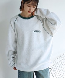 【GENUINE DICKIES/ジェニュインディッキーズ】フリース ドロスト クループルオーバー