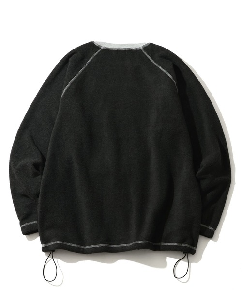 Dickies（ディッキーズ）の「【GENUINE DICKIES/ジェニュインディッキーズ】フリース ドロスト クループルオーバー（スウェット・メンズ・スミクロ/ネイビー/グリーン/アッシュグレー・M/XL/L）」の9枚目の写真