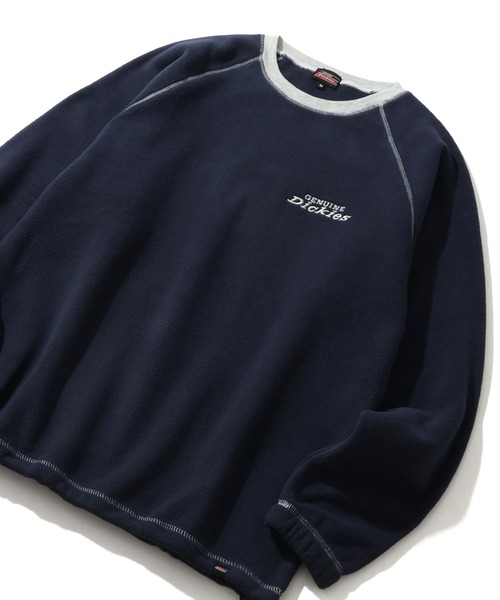 Dickies（ディッキーズ）の「【GENUINE DICKIES/ジェニュインディッキーズ】フリース ドロスト クループルオーバー（スウェット・メンズ・スミクロ/ネイビー/グリーン/アッシュグレー・M/XL/L）」の13枚目の写真