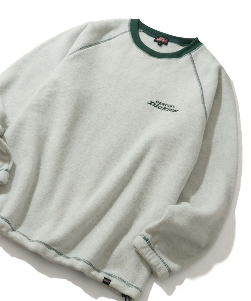 Dickies（ディッキーズ）の「【GENUINE DICKIES/ジェニュインディッキーズ】フリース ドロスト クループルオーバー（スウェット・メンズ・スミクロ/ネイビー/グリーン/アッシュグレー・M/XL/L）」の11枚目の写真