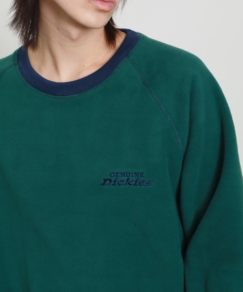 Dickies（ディッキーズ）の「【GENUINE DICKIES/ジェニュインディッキーズ】フリース ドロスト クループルオーバー（スウェット・メンズ・スミクロ/ネイビー/グリーン/アッシュグレー・M/XL/L）」の21枚目の写真