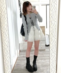 etta（エタ）の「フリルショートパンツ（その他パンツ）」