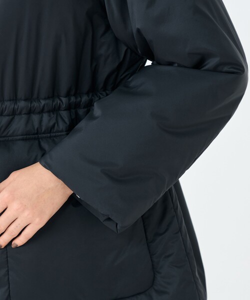 BALLSEY（ボールジィ）の「タイニーリップ ドロストショートコート（その他アウター・レディース・グレー/ブラック・36）」の10枚目の写真