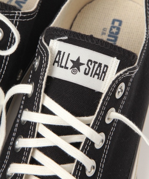 CONVERSE(コンバース)の「【CONVERSE】 ALL STAR US OX(26.5cm/27.5cm)(スニーカー・メンズ・ブラック・LARGE/MEDIUM)」の7枚目の写真