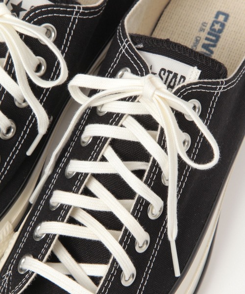 CONVERSE(コンバース)の「【CONVERSE】 ALL STAR US OX(26.5cm/27.5cm)(スニーカー・メンズ・ブラック・LARGE/MEDIUM)」の4枚目の写真