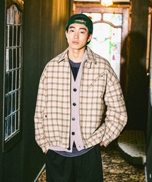 チェック」に該当するメンズのジャケット/アウター（ベージュ系