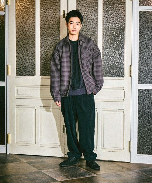 セール】チェックスイングトップブルゾン(ブルゾン)|niko and セール】チェックスイングトップブルゾン(ブルゾン)|niko and