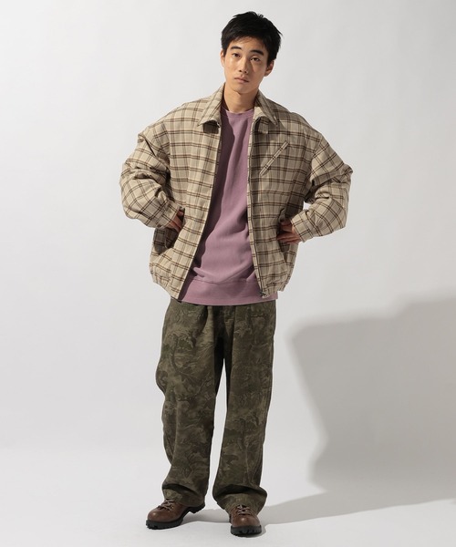 チェックスイングトップブルゾン（ブルゾン）｜niko and