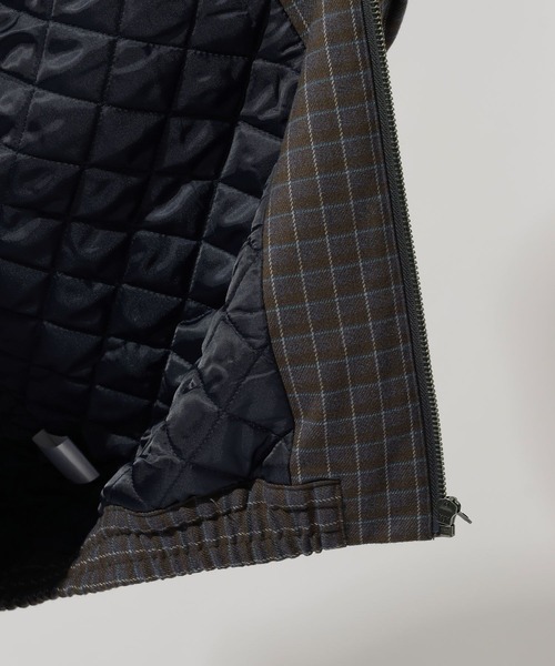 niko and...（ニコアンド）の「チェックスイングトップブルゾン（ブルゾン・メンズ・ネイビー/ベージュ・LARGE/MEDIUM）」の14枚目の写真