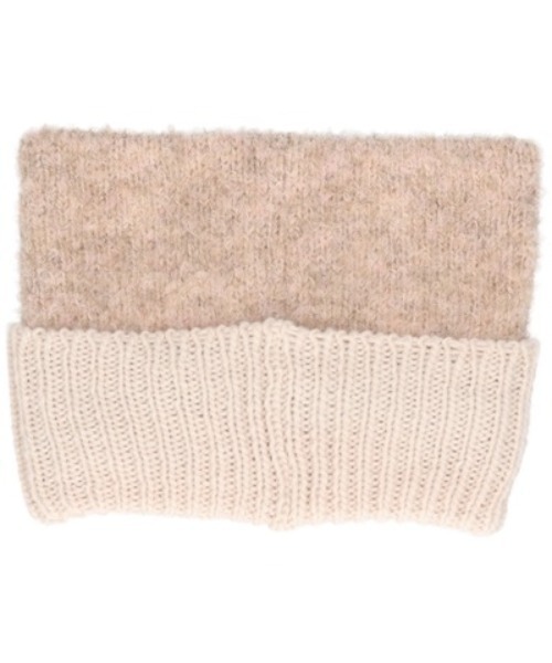 FILA（フィラ）の「FILA/フィラ ビーニー ネコ耳 ニット帽 254013201（ニットキャップ/ビーニー・メンズ・ベージュ/ホワイト/ブラック・FREE）」の4枚目の写真