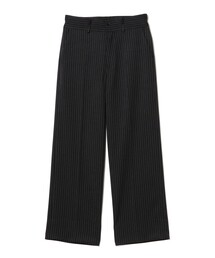 International Gallery BEAMS | ストライプ ダブルループ ワイド スラックス(その他パンツ)