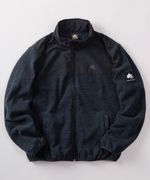 make a ray!（メイク ア レイ！）の「【71】【LOGOS PARK/ロゴス パーク】ワンポイントロゴ ナイロン 切替 フリースジャケット（ブルゾン）」