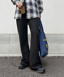 KOBE LETTUCE | 選べる3サイズ錯覚美脚ポンチスエードパンツ(その他パンツ)