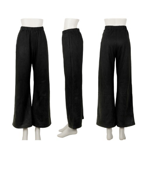 KOBE LETTUCE(コウベレタス)の「選べる3サイズ錯覚美脚ポンチスエードパンツ(その他パンツ・レディース・ブラック/キャメル/アイボリー系/グレー/ダークブラウン・M-Short/M/PM)」の16枚目の写真