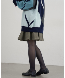 IENA（イエナ）の「ツイードダブルクロスフレアミニスカート（スカート・レディース）」