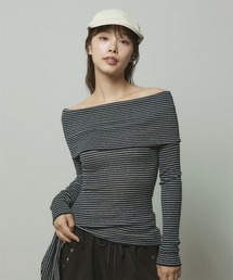 ボーダー オフショルダー」に該当するトップスファッション通販 - ZOZOTOWN