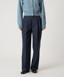 Steven Alan（スティーブンアラン）の「＜Steven Alan＞メランジ タック ワイド パンツ（その他パンツ・レディース）」