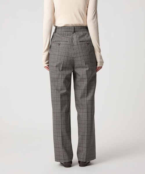 Steven Alan（スティーブンアラン）の「＜Steven Alan＞メランジ タック ワイド パンツ（その他パンツ・レディース・グレー系/ネイビー・L/S/M）」の10枚目の写真