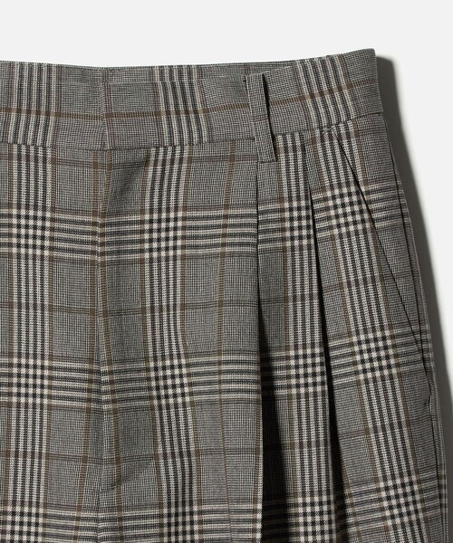 Steven Alan（スティーブンアラン）の「＜Steven Alan＞メランジ タック ワイド パンツ（その他パンツ・レディース・グレー系/ネイビー・L/S/M）」の13枚目の写真
