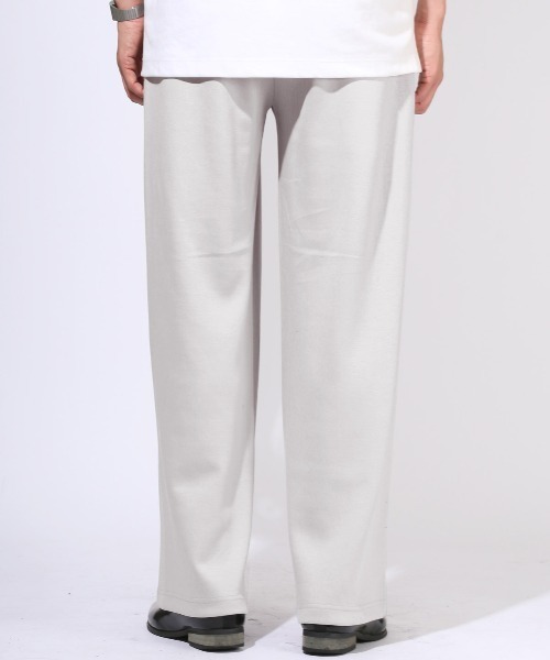LUXSTYLE(ラグスタイル)の「スウェットワイドパンツ(スウェットパンツ・メンズ・ブラック/ネイビー・L/M)」の13枚目の写真