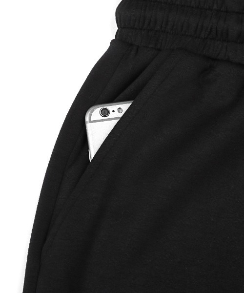 LUXSTYLE(ラグスタイル)の「スウェットワイドパンツ(スウェットパンツ・メンズ・ブラック/ネイビー・L/M)」の19枚目の写真