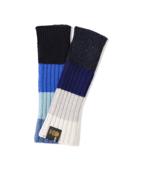 別注】ROBERT MACKIE / マルチボーダー アームウォーマー（アーム