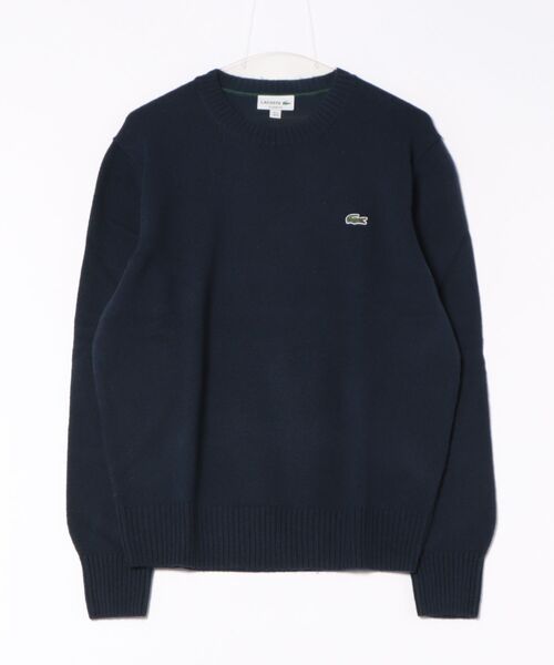 LACOSTE（ラコステ）の「《LACOSTE》AH2916（ニット/セーター・メンズ・ネイビー/ブラウン系その他/ブラック/グリーン・5/3/4）」の4枚目の写真
