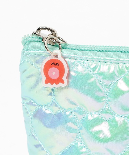 GLOBAL WORK（グローバルワーク）の「【シナモロール/ハンギョドン】キルトポーチ/595503（ポーチ・キッズ・ライトグリーン/ホワイト・FREE）」の3枚目の写真