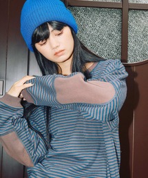 niko and... | [MODE NORM CORE] エルボパッチフワスムースプルオーバー(Tシャツ/カットソー)