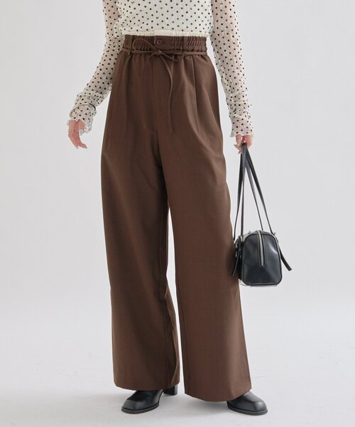 Wベルトパンツ（その他パンツ）｜mystic（ミスティック）の
