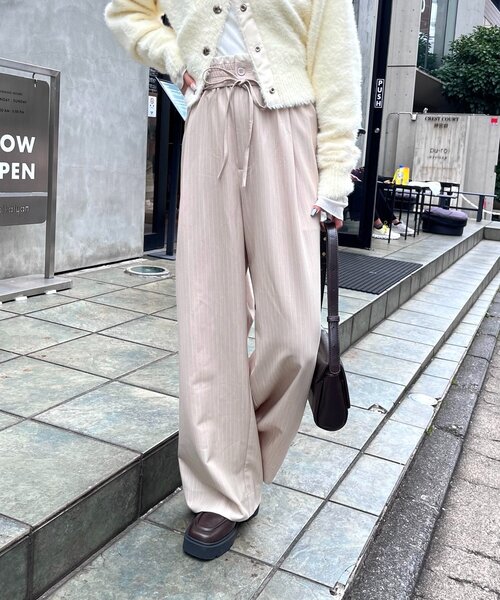 Wベルトパンツ（その他パンツ）｜mystic（ミスティック）の