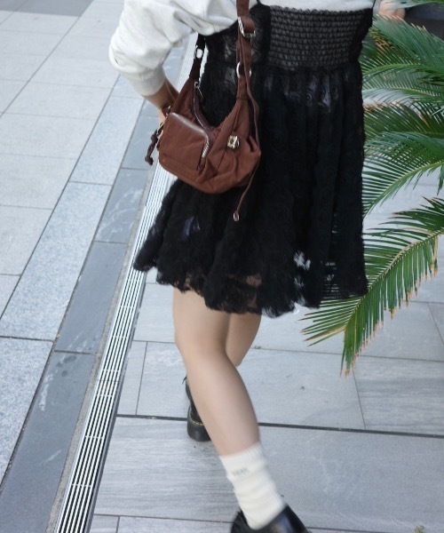 jumelle（ジュメロ）の「チュールローズビスチェ（その他トップス・レディース・ベージュ/ブラック・FREE）」の17枚目の写真